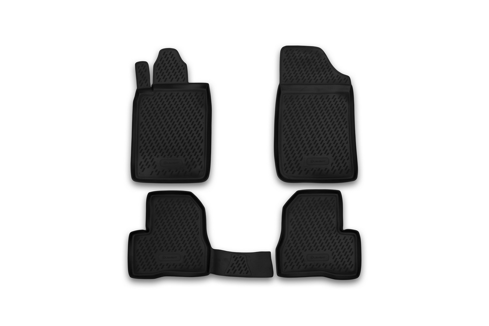 Коврики в салон для PEUGEOT 206 1998-, 4 шт. (полиуретан) CARPGT00007