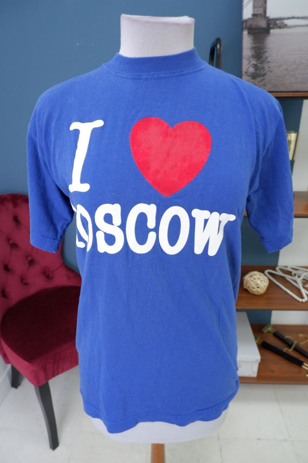 Футболка с принтом 46 размер