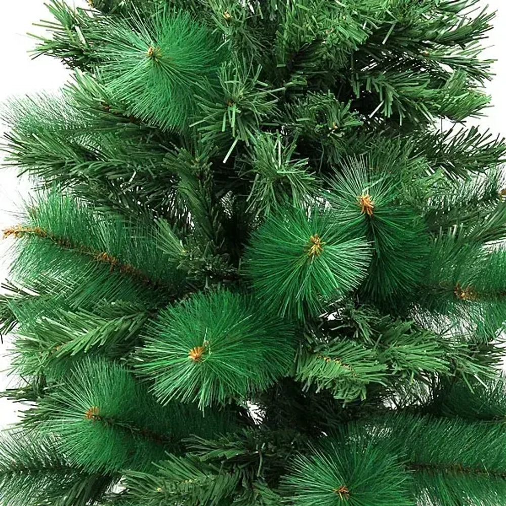 Елка искусственная 210см комбинированная PVC хвоя 700 веток