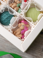 Сладкий подарок "Новогодний" с лошадками #5