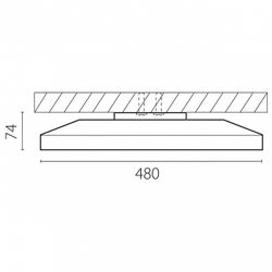 Накладной светильник Lightstar Arco Eco 225751