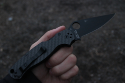 Нож Spyderco Paramilitary 2 Carbon Black C81CFBKP2