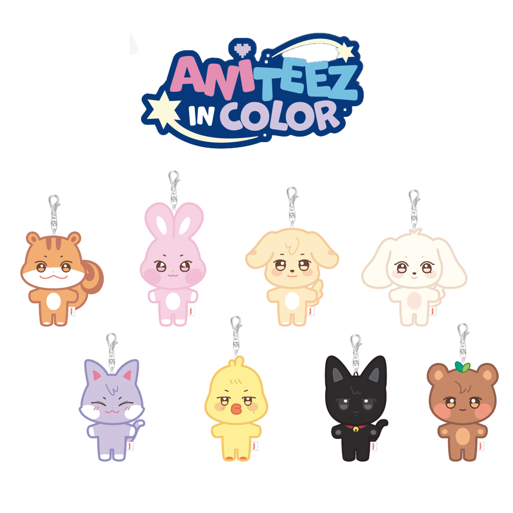 Мерч ANITEEZ IN THE COLOR - ANITEEZ PLUSH KEYRING [Плюш брелок]