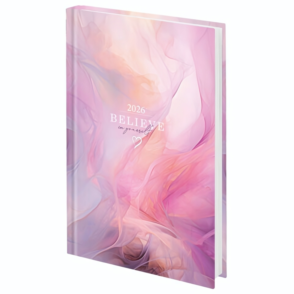 Ежедневник датир. А5 160л. "Delicate" ламинированная обложка (STAFF)