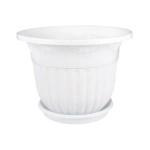 Горшок-Кашпо Лозанна 11л. с под. (белый) (комплект 10 шт)