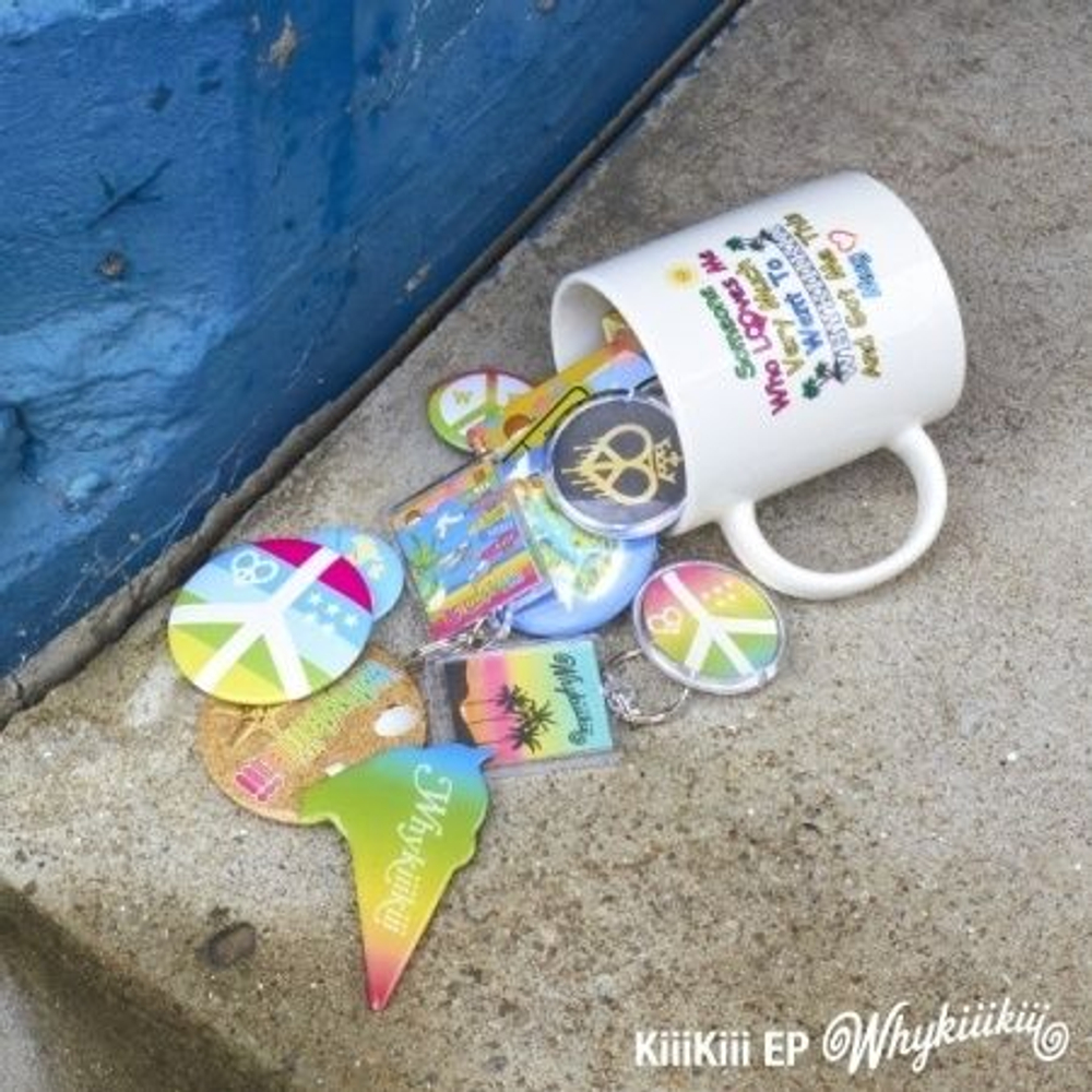 (ПРЕДЗАКАЗ) Альбом KIIIKIII - WHYKIIIKIII EP Album SUMMER ISSUE 5 Version SET