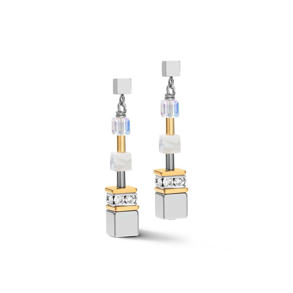 Серьги Coeur de Lion 4-In-1 Gold-Silver 5007/21-1617