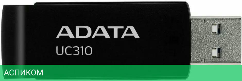 USB Flash-накопитель A-Data UC310-128G-RBK 128GB черный