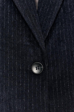 ZARA БЛЕЙЗЕР ИЗ ШЕРСТИ В ТОНКУЮ ПОЛОСКУ, ПОЛОСКИ