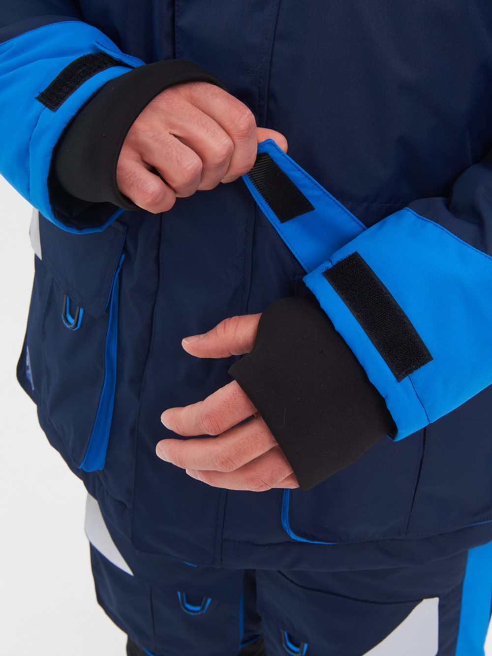 Костюм зимний Yakutia ткань Galaxy Breathable цвет Тёмно-синий (Размер: 44-46, Рост: 170-176)