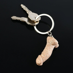 Брелок мини пенис гипс 4,5 см