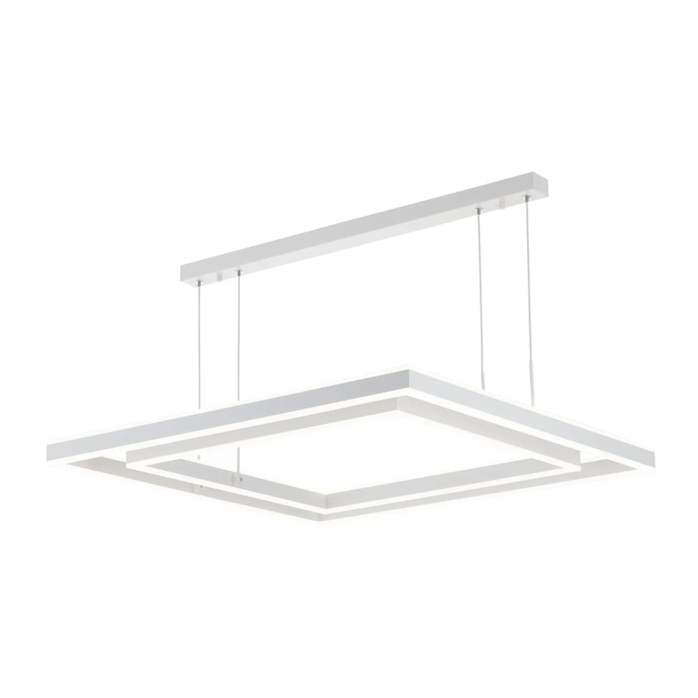 Citilux Дуэт CL719K210 LED Люстра подвесная с пультом Белая