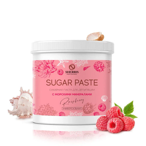 Сахарная паста с минералами Малина, 800 гр