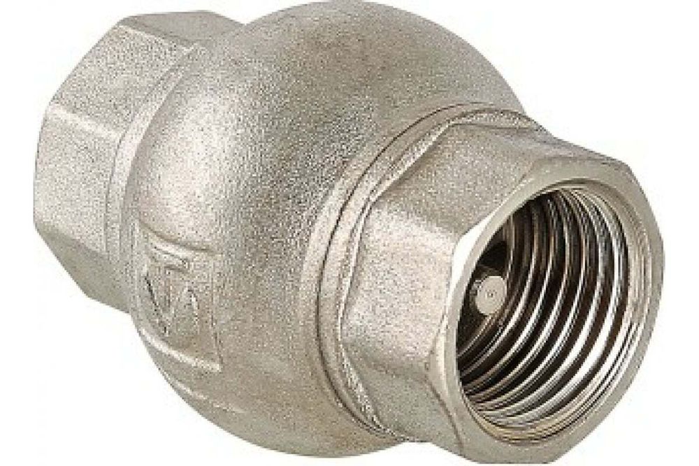 Клапан обратный 1" латунный золотник