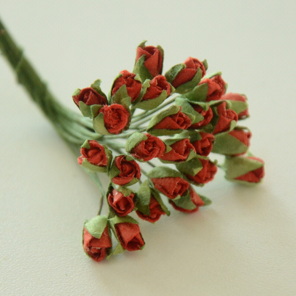 Роза бутон мини на ножке