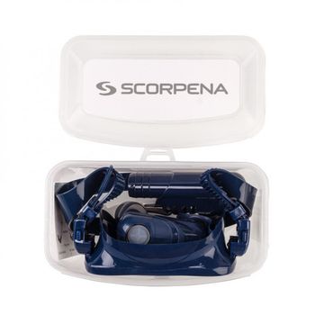 Набор Scorpena Junior маска+трубка для сноркелинга тёмно-синий