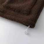 Куртка Ymkashix Furry Big Logo HTF белая/коричневая