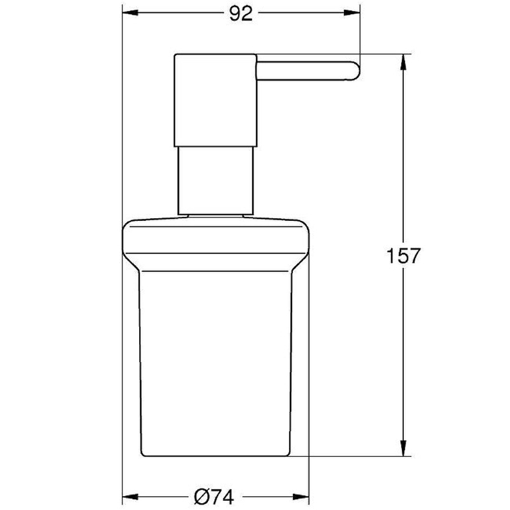 Дозатор для жидкого мыла Grohe Essentials 40394001 Хром