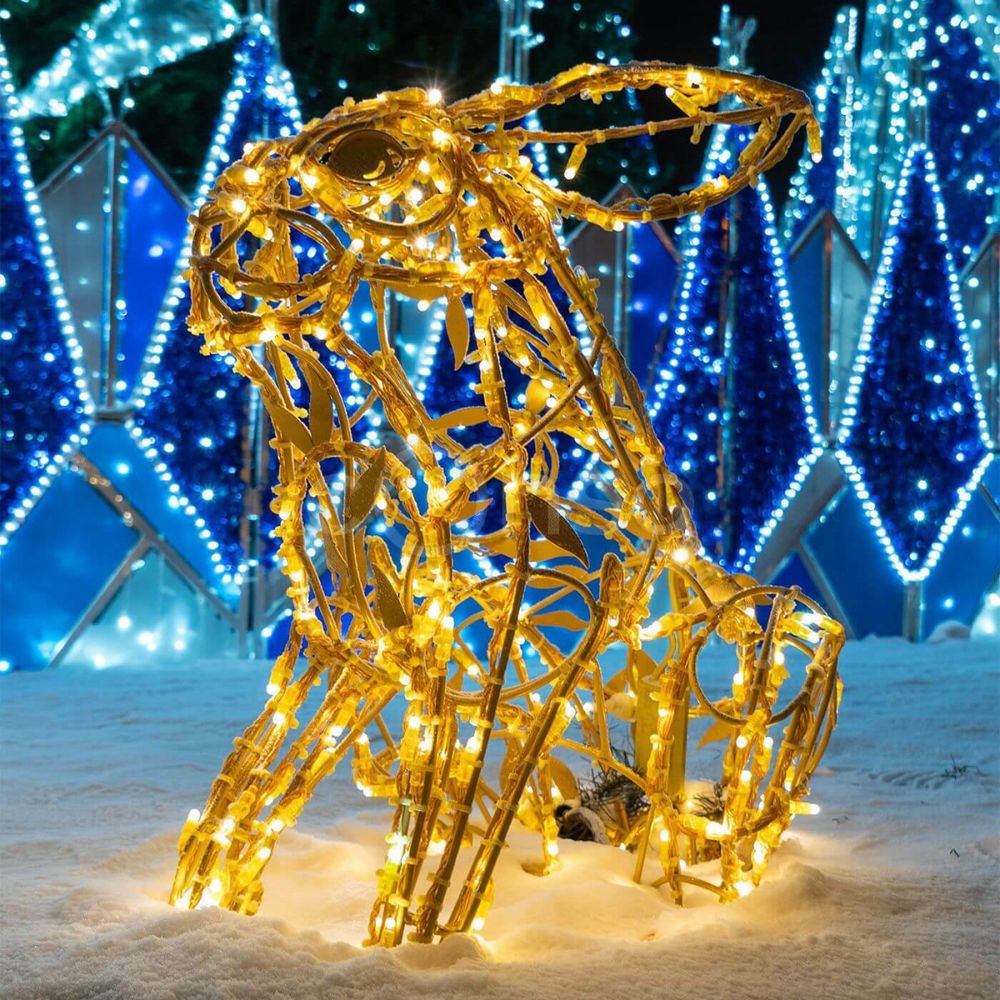 Светодиодная фигура "Заяц"