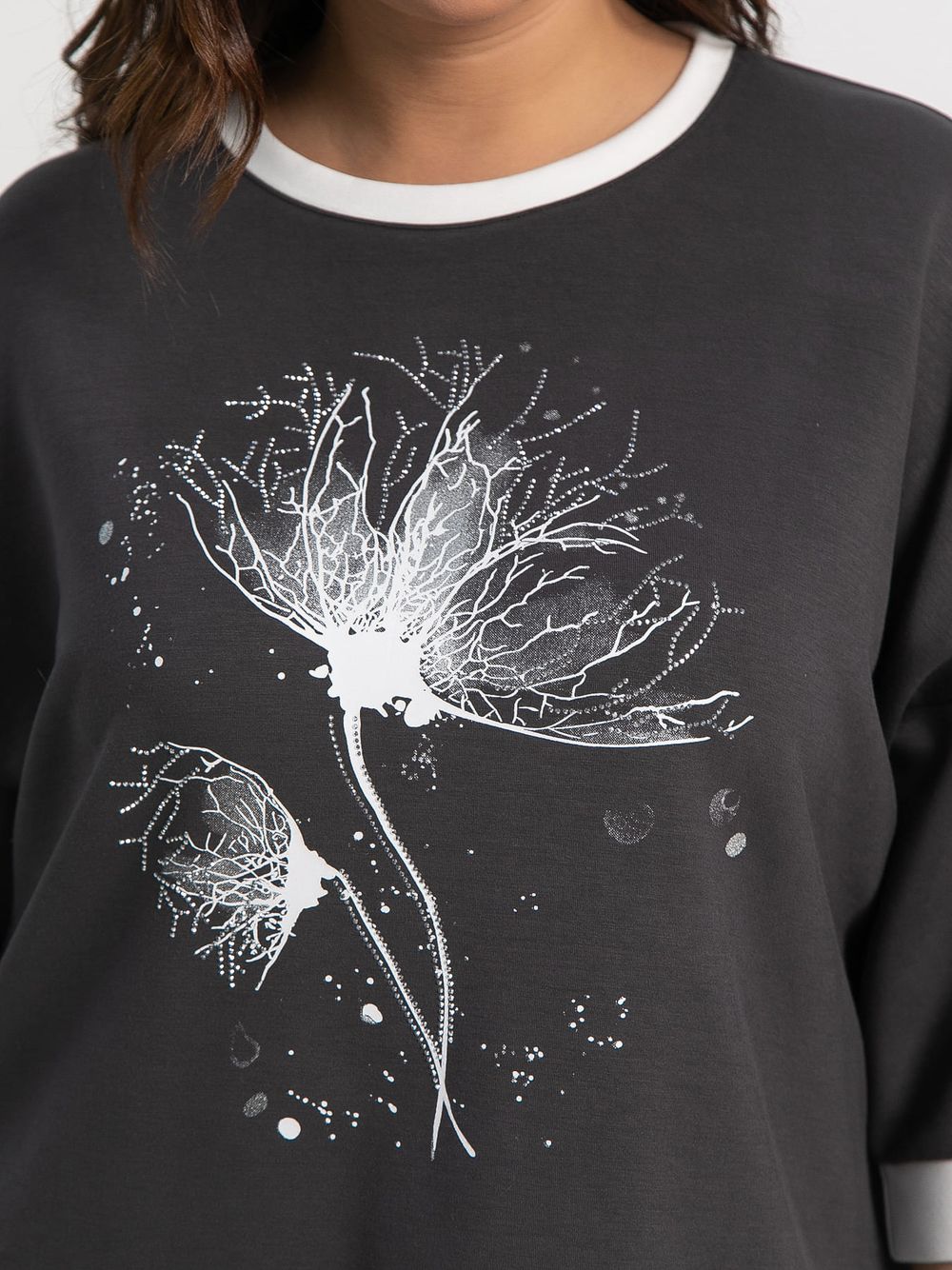 Блуза Нукси (серая) Б15172-4М LT Collection