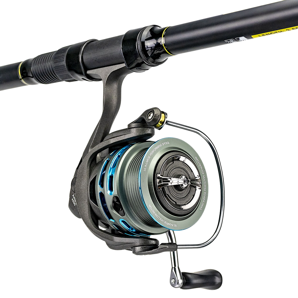 Катушка Kaida Amunk 3500 фидерная bb5+1 (4.5:1) 0.25/0.30мм-130/90м Нагр.8.5кг 290г 98см/об
