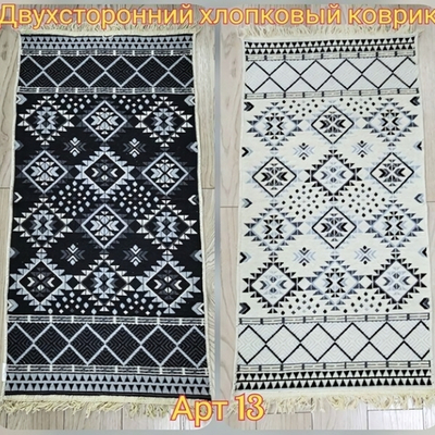 Коврик интерьерный с бахромой VOSTOK 60*120 (двухсторонний)