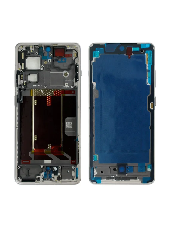Средняя часть корпуса (рамка) для OnePlus 13R белая (Astral Trail)