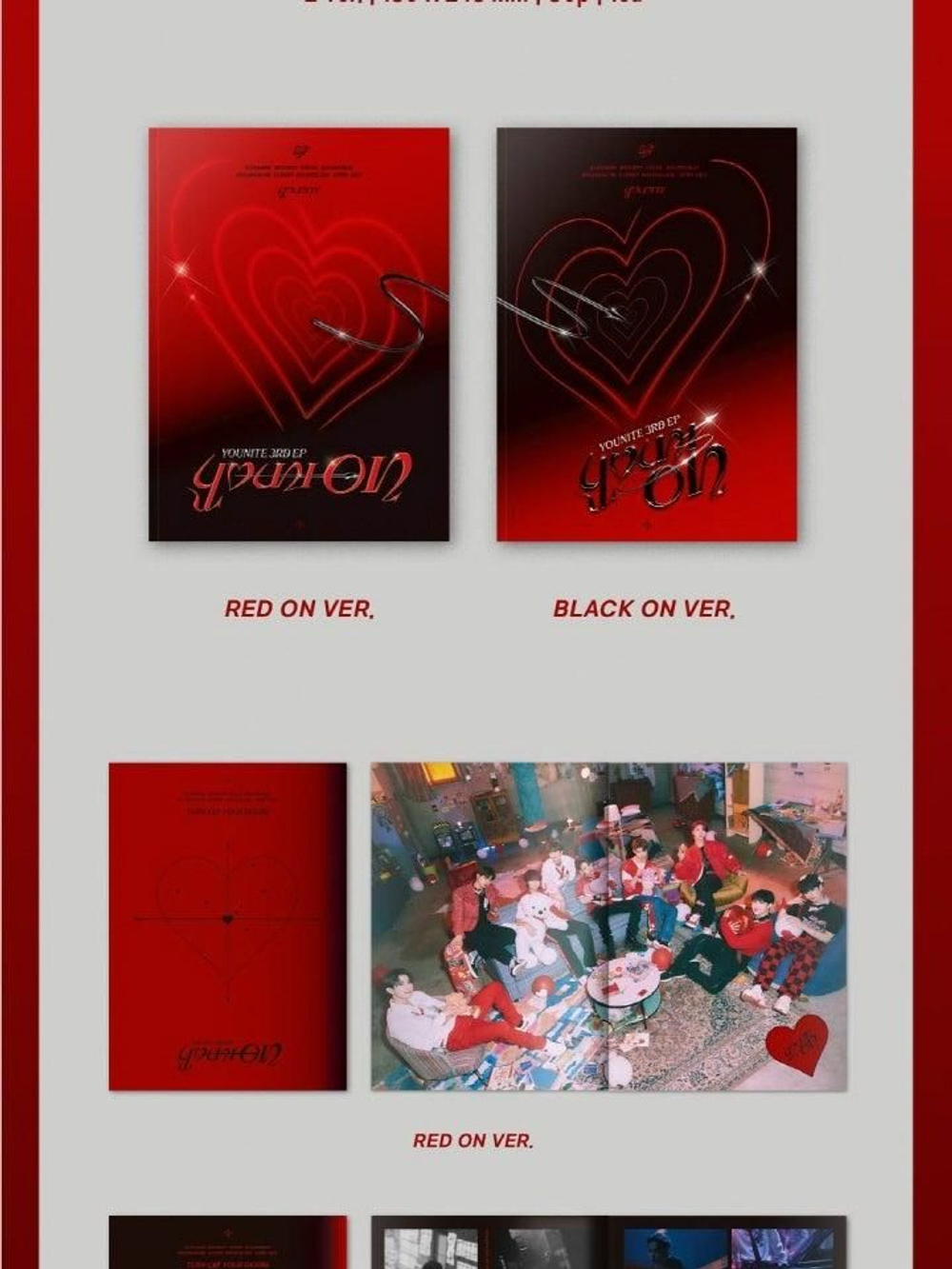 Альбом YOUNITE - YOUNI-ON 3rd EP Album Photo Book RANDOM Version