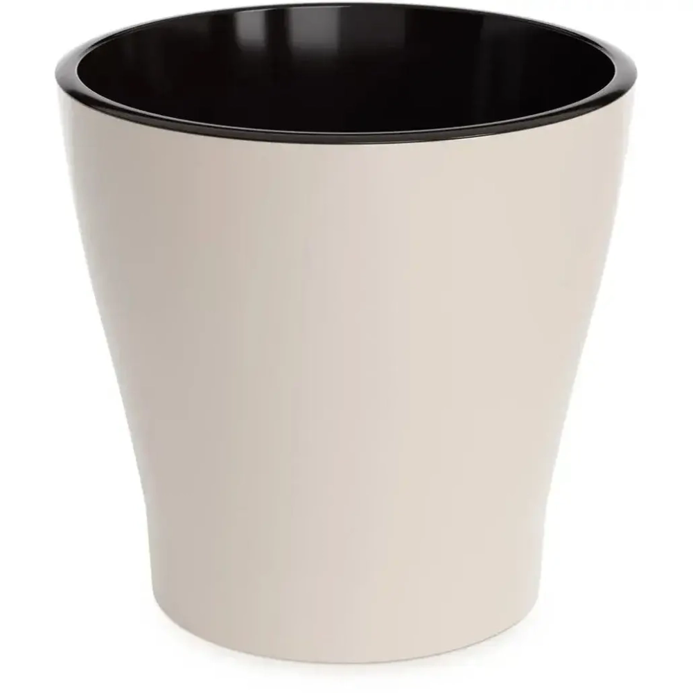 Горшок цв. Лея 10л двойной (бежевый)