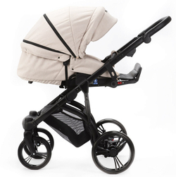 Детская коляска Adamex Lanti 3 в 1 LN-PS145 TIP (СВ.БЕЖ + БЕЖ. КОЖА)