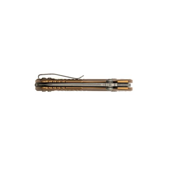 Нож Microtech MSI Mini 210M-10APFRTA с клинком из стали M390MK, рукоять Алюминий