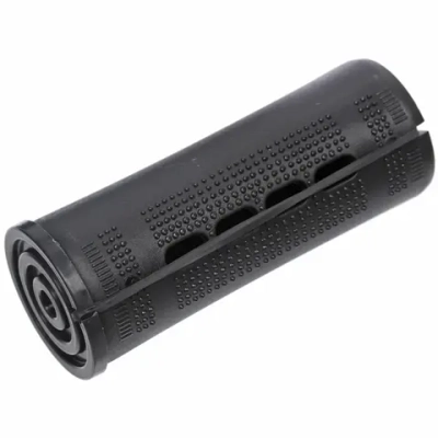 Бигуди-коклюшки 10шт с фиксирующими резинками «VOLNA», цвет черный, d-3см (пакет с подвесом)