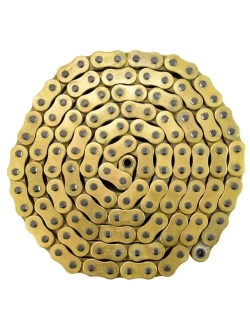 Цепь привода 428H-O 110L (сальниковая O-Ring) золотая