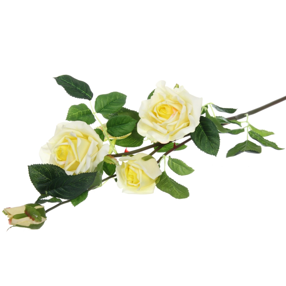 Цветок искусственный «Natur» 95см Роза чайная