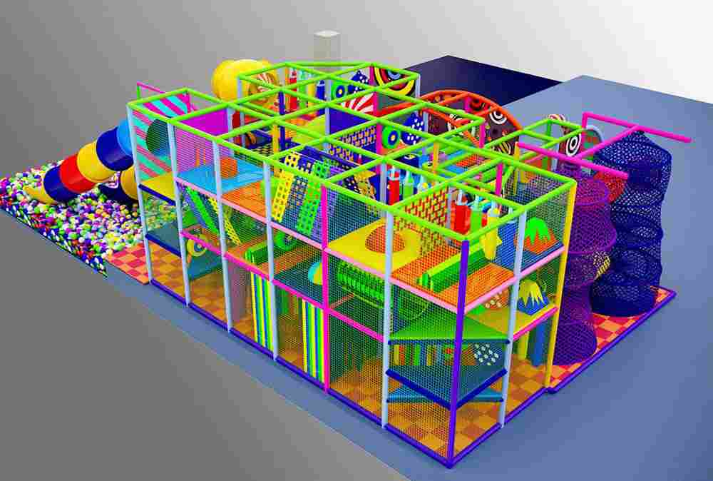 Детский игровой лабиринт «Леденцовый Экстрим»