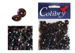 Пайетки граненые голографические-10гр-6мм-Colibry
