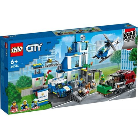 Конструктор LEGO City - Полицейский участок 60316