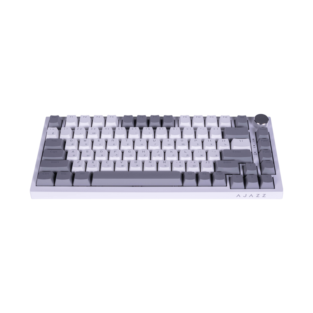 Клавиатура Ajazz AK820-AS Red Switch Белый