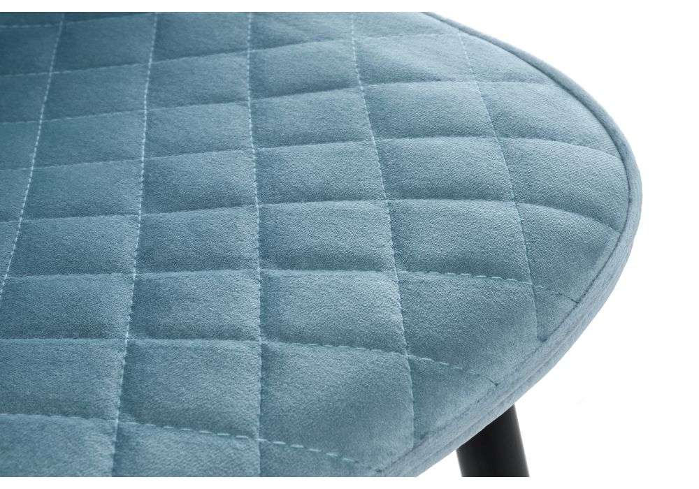 Стул на металлокаркасе Capri голубой