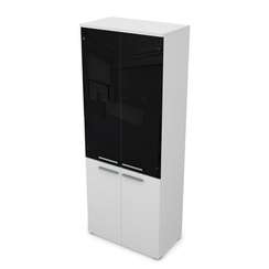 9Ш.005.26 Шкаф высокий со стеклом (800*450*2045)