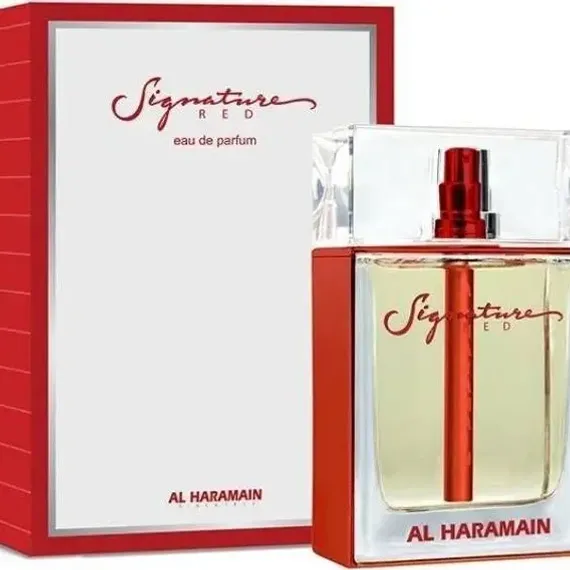 Мужская парфюмерная вода Al Haramain Signature Red EDP 100 мл с нотами бергамота и мандарина