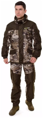 Демисезонный мужской костюм Onerus Горный -5 (Полофлис) Бежевый