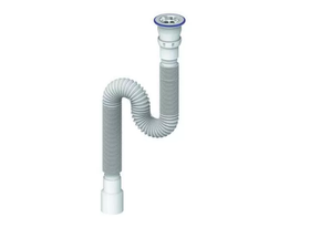 Сифон для мойки, 1200 мм, 1" 1/2, 40, полипропилен, Unicorn, D230Р