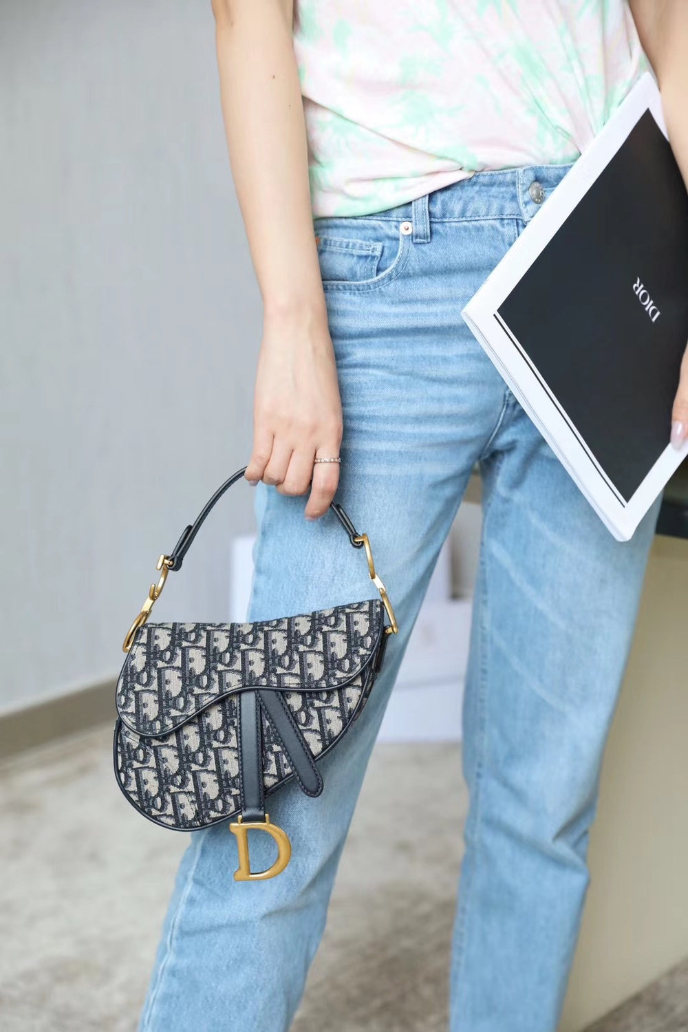 Christian Dior Saddle Bag 21 cm