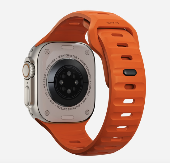 Ремешок Nomad Sport Band M/L, Orange - Apple Watch Ultra (49mm) 8/7 (45mm)/6/SE/5/4 (44mm)/3/2/1 (42mm)