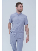 рубашка мужская медицинская на молнии TZ700