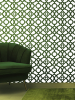 Трафарет для стен из пластика многоразовый 058