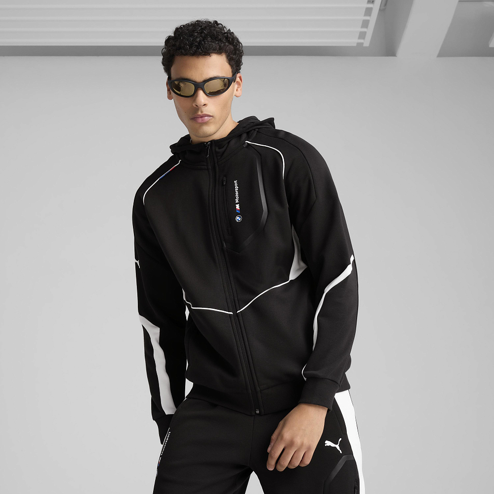 Мужская толстовка PUMA BMW MMS HOODED SWEAT JACKET