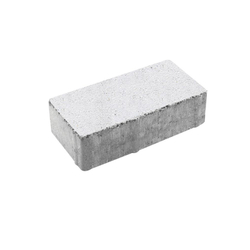 Тротуарная плитка ПРЯМОУГОЛЬНИК 200x100 мм - Стоунмикс Белый