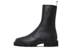 CELINE Cow Leather Ankle Boots Women"s Black